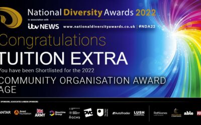 Tuition Extra has been shortlisted for the UK’ Largest Diversity Awards